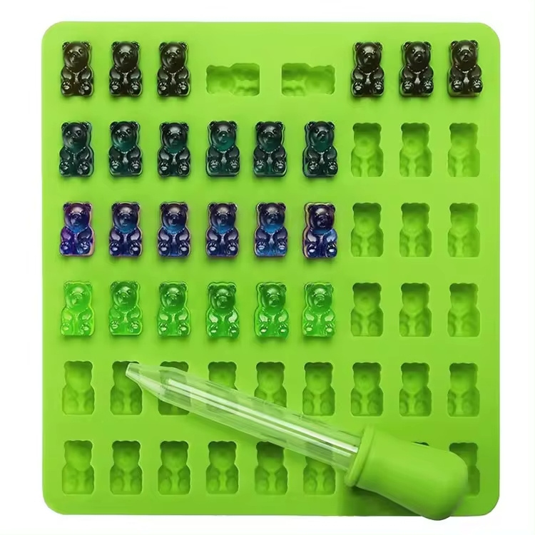 Bear Shape Mini Silicone Gummy Molds