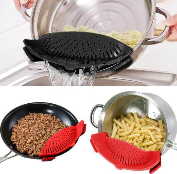 Silicone pots Strainer colander