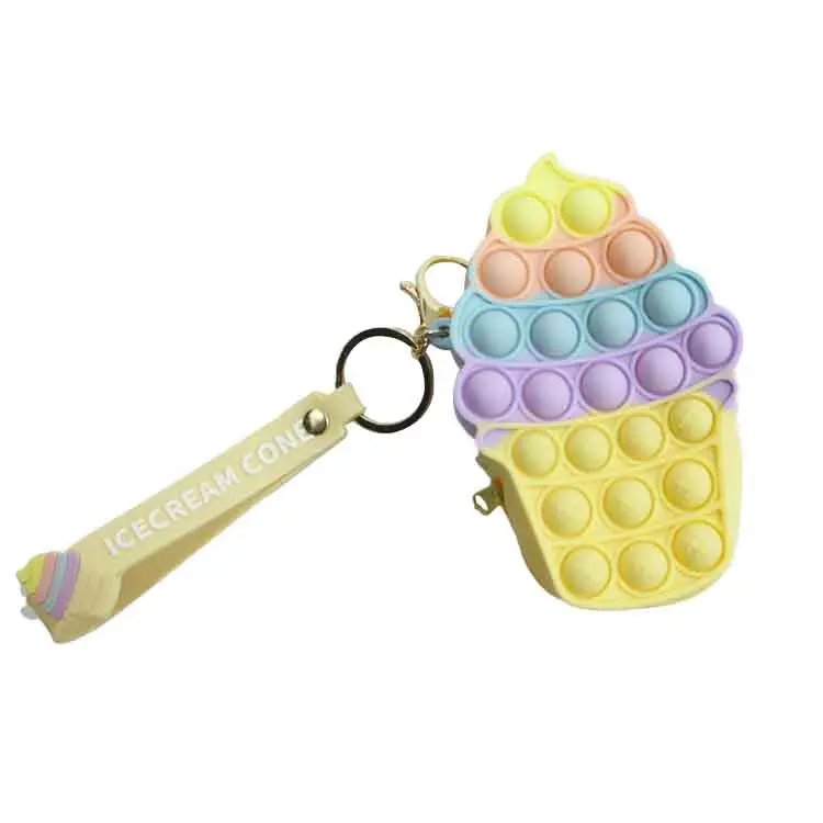 Keychain Zipper Pouch Fidget Toy