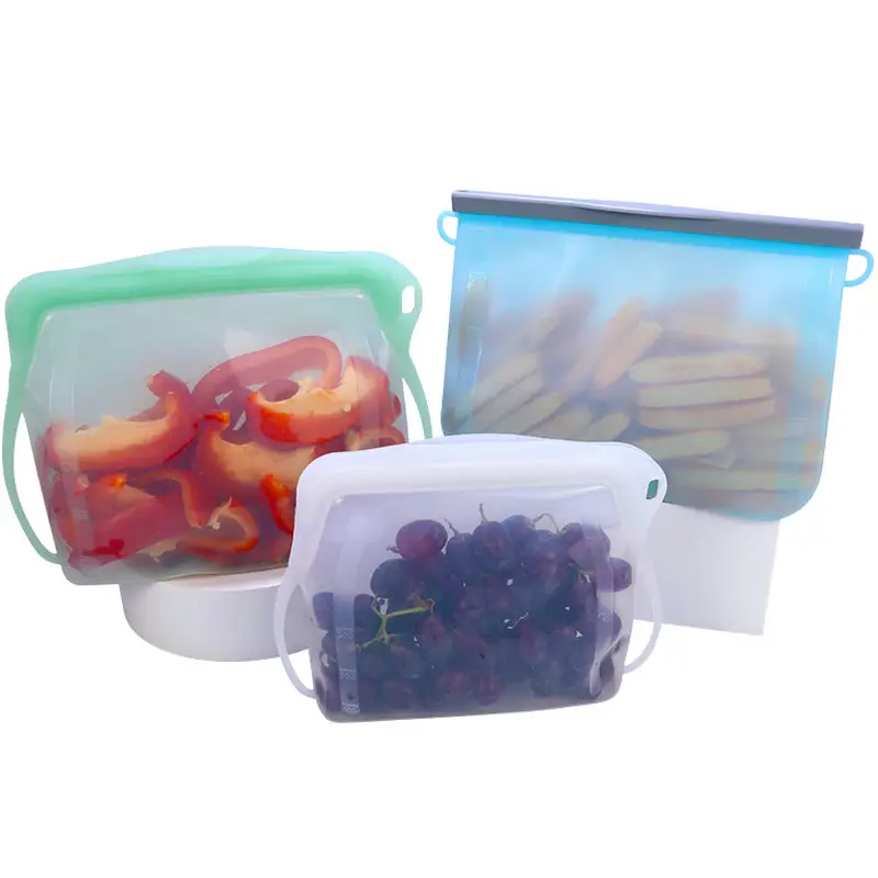 Thick Silicone Food Storage Bags