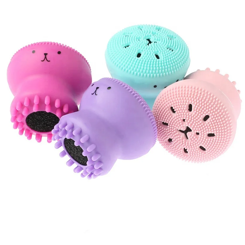 Octopus Shape Waterproof Face Scrubber