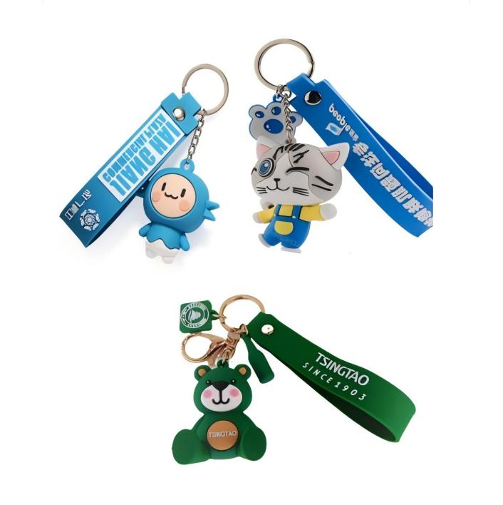 3D Cartoon Keychain Collectible Backpack Decoration