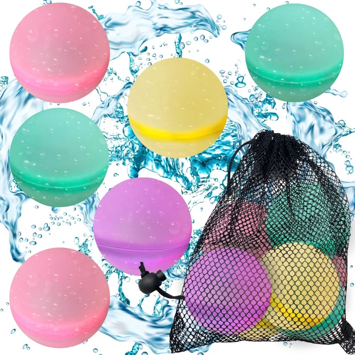 Reusable Water Balloons Silicone Water Bomb Summer Toys Beach Toys