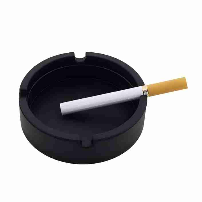 Round Silicone Cigar Ashtrays Cigar Gauge Rest
