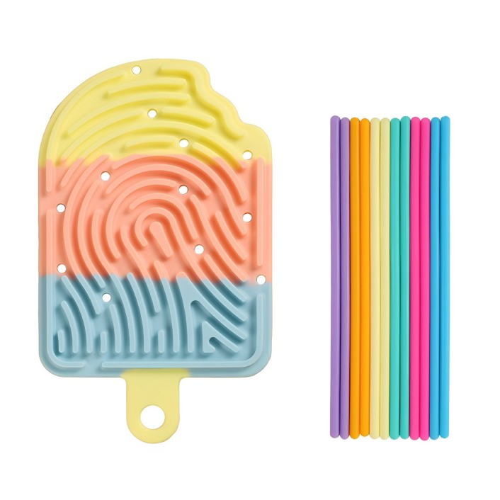 PopStick Sensory Activity Board Silicone Sensory Fidget Board Stress Anxiety Relief