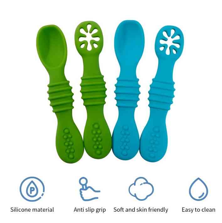 Baby Spoons for Self Feeding and Baby Led Weaning