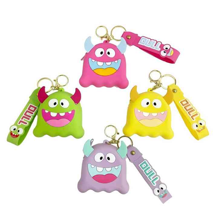 Small monster Change Holder Pouch Change Purse  hangable pouch Coin Purse